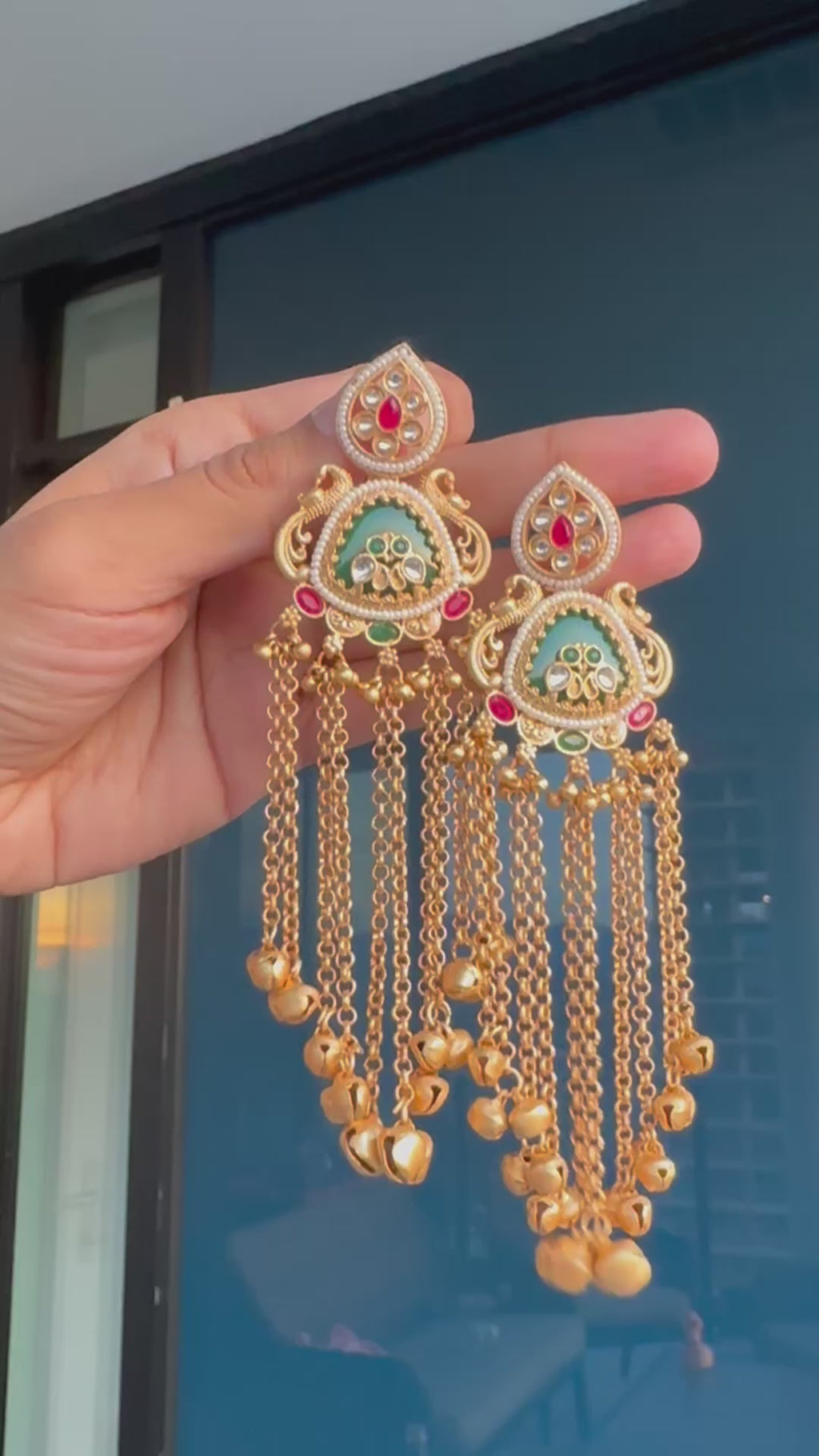 Kashmiri earrings