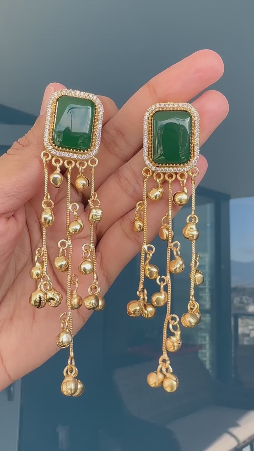 Kashmiri earrings
